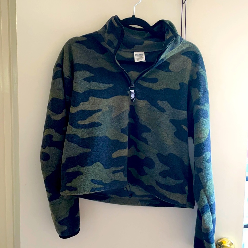 PINK Camp Fleece Jacket - Picture 2 of 3